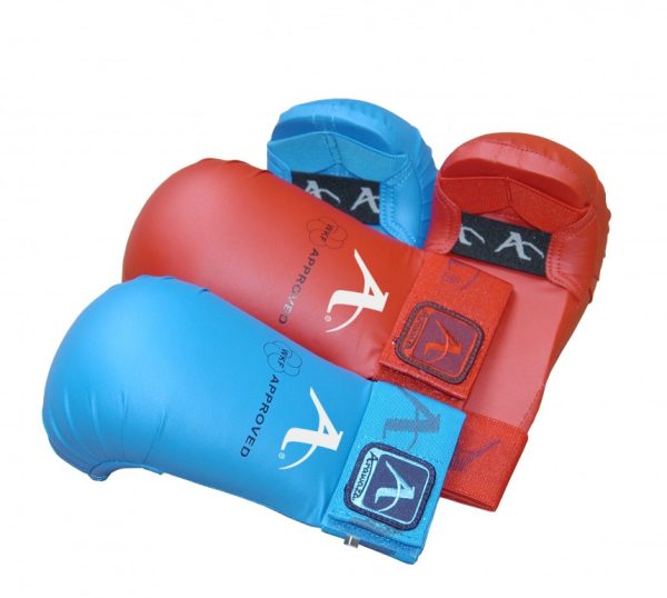 Protections Kumite - Gants rouges ou bleus